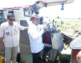 Dibuka Presiden RI, Bupati Jeneponto Ikuti Panen Raya Padi Serentak 14 Provinsi