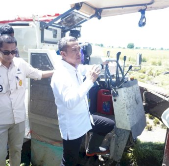 Dibuka Presiden RI, Bupati Jeneponto Ikuti Panen Raya Padi Serentak 14 Provinsi