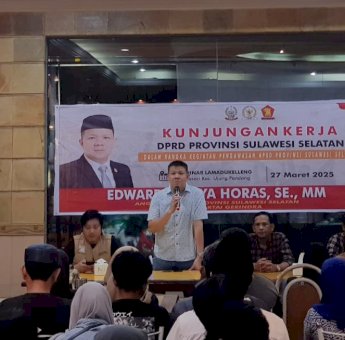 Awasi Pelaksanaan APBD di Kelurahan Losari Makassar, Edward Horas Elaborasi Permasalahan Bersama Warga