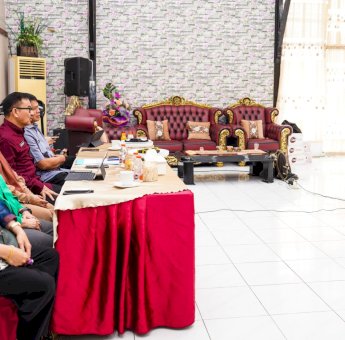 Sekda Sulsel Jufri Rahman Ikuti Virtual Entry Meeting Pemeriksaan LKPD oleh BPK RI