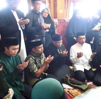 Wali Kota Parepare Tasming Hamid Sampaikan Belasungkawa Atas Wafatnya Ibu Mertua Bupati Sidrap