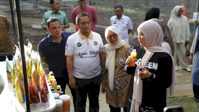 Wakil Gubernur Sulawesi Selatan, Fatmawati Rusdi saat melakukan kunjungan kerja ke kawasan operasional PT Vale Indonesia Tbk di Sorowako, Jumat (18/4/2025). (Foto: Istimewa)