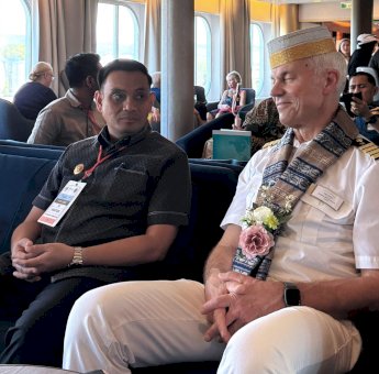 Pemkot Parepare Sambut Kapal Pesiar MS Artania, Promosikan Wisata dan UMKM Lokal