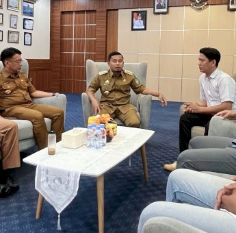 Perkuat Ekosistem Wirausaha, TDA Parepare Audiensi dengan Wali Kota Tasming Hamid
