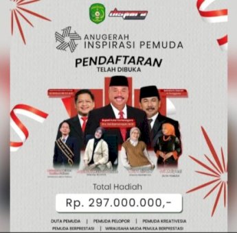 Apresiasi Pemuda, Dispora Kukar Luncurkan Program Anugerah Inspirasi Pemuda