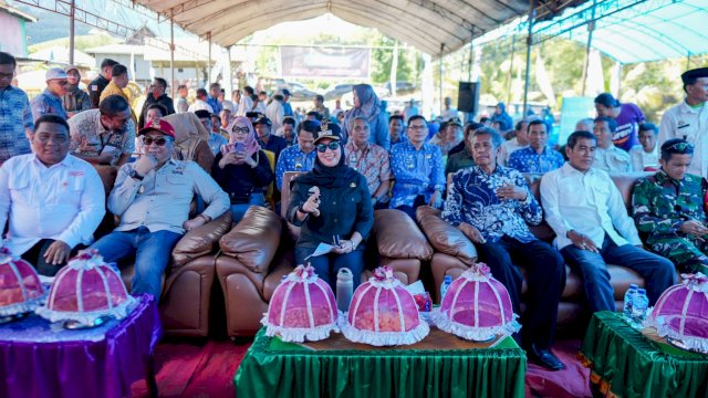 Suasana Forum Rembuk Tani Andalan Hati yang dipusatkan di Desa Jangan-Jangan, Kecamatan Pujananting, Kabupaten Barru, Kamis (24/4/2025). (Foto: Istimewa)