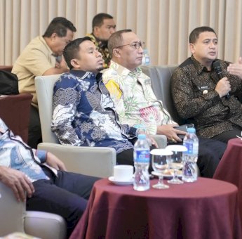 Di Muskomwil Luar Biasa APEKSI Komwil VI, Appi Sampaikan Aspirasi Warga Pulau ke Pemerintah Pusat