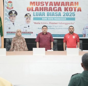 Dorong Prestasi di PON, Pemkot Makassar Minta KONI Fokus Pembinaan Atlet