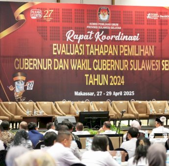 Evaluasi Tahapan Pilgub Sulsel 2024, Pertahankan Sinergitas Penyelenggara dan Forkopimda