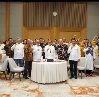 Pasca Idulfitri, OJK Sulselbar Silaturahmi Bersama Mitra Lembaga Keuangan