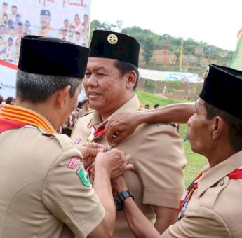 Dispora Kukar Libatkan Kwartir Ranting dalam Setiap Kegiatan Kepramukaan