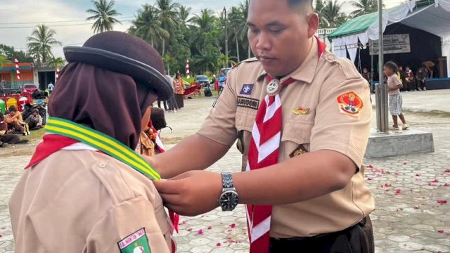 Kegiatan Pramuka Kwartir Ranting Kecamatan Samboja, kabupaten Kukar. (Istimewa)