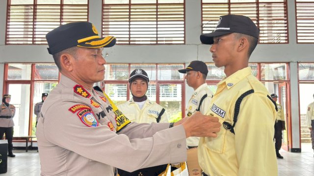 Salah satu peserta Pelatihan Sertifikasi Pengamanan PLN yang kini telah mendapatkan pekerjaan. (Dok. Humas PLN UIP Sulawesi) 