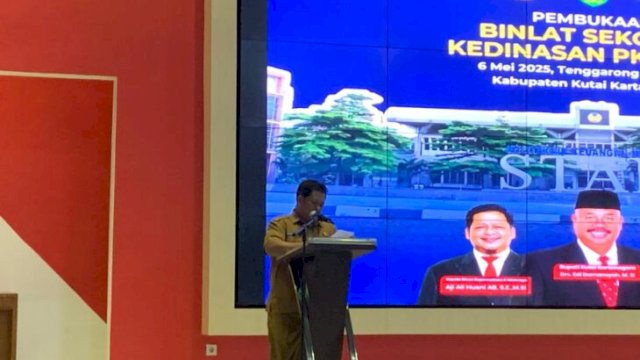 Dispora Kukar Fasilitasi Binlat Masuk PKN STAN untuk Anak Muda