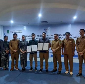 DPMD Kukar Dorong Kemandirian Desa dalam Penyusunan MoU Kemitraan