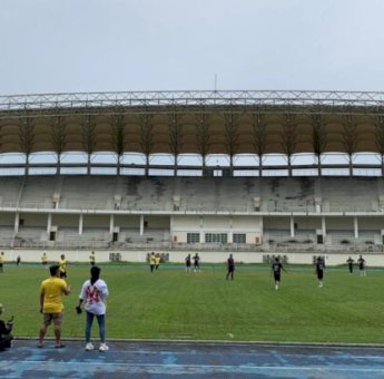 Rehab Jalan Sekitar Stadion Aji Imbut Digenjot Demi Kenyamanan Atlet