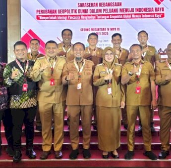 Wali Kota Parepare Tasming Hamid Hadiri Sarasehan Kebangsaan Bahas Perubahan Geopolitik Dunia