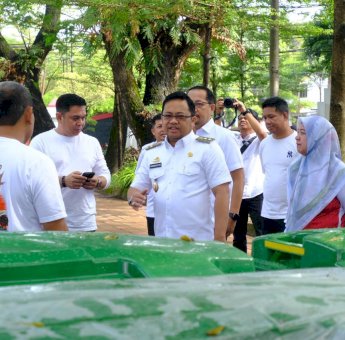 Pemkab Gowa Siapkan Unit Pembuangan Sampah di Car Free Day