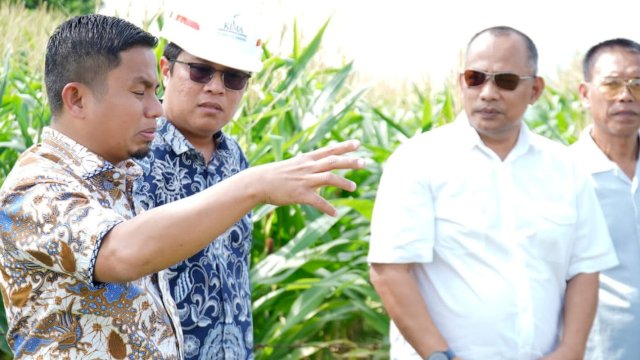 Ket: Wali Kota Parepare, Tasming Hamid bersama PT KIMA dan PT KBI di Lokasi KIPAS