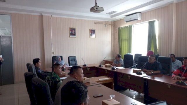 Rapat jajaran Kesbangpol, persiapan hari Pancasila. [Foto.Redaksi/Republiknews.co.id]