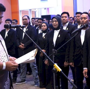 Hamka Hamid Resmi Dilantik Pimpin HIPMI Parepare, Komitmen Dorong UMKM dan Digitalisasi Usaha