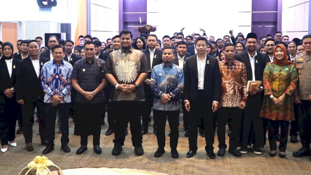 Ket: Pelantikan BPC HIPMI Parepare