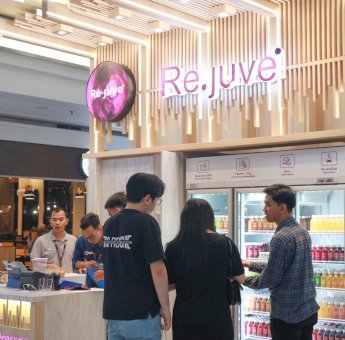 Minuman Sehat Re.juve Hadir di MaRI dan Nipah Park Makassar