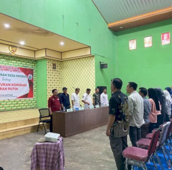 DPMD dan Diskop-UKM Kukar Bentuk Koperasi Merah Putih untuk Penguatan Ekonomi Masyarakat