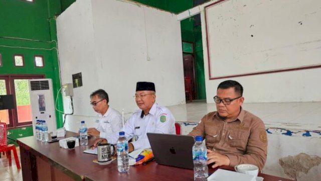 FGD Cipta Kemitraan Bumdes dan kerjasama antar desa dengan pihak ketiga di Kecamatan Marangkayu, kabupaten Kukar. (IST)