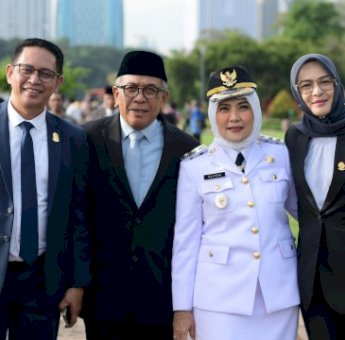 Ketua DPRD Makassar Hadiri Pelantikan Munafri-Aliyah di Istana Negara