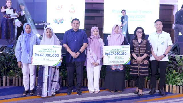 Wali Kota Makassar, Munafri Arifuddin saat menghadiri Ramah Tamah Peringatan May Day 2025 di Hotel Sheraton Makassar, Senin (5/5/2025). (Foto: Istimewa)