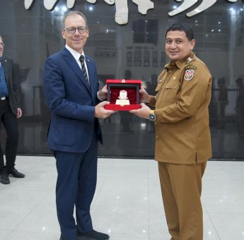 Pemkot Makassar dan Dubes Swiss Jajaki Peluang Kerjasama Pendidikan, Kesehatan dan Lapangan Kerja