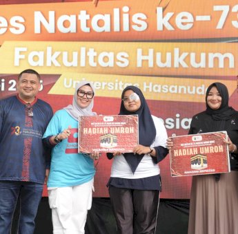 Dies Natalis ke-73 FH Unhas, Munafri Ajak Civitas Akademika FH dan Alumni Perkuat Sinergitas