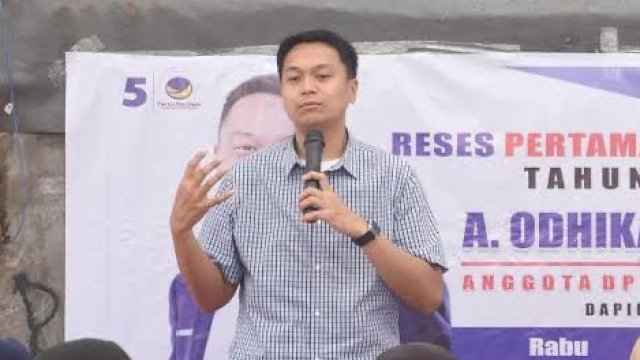 Anggota DPRD Kota Makassar dari Fraksi Partai NasDem, Andi Odhika Cakra Satriawan. (Foto: Istimewa)