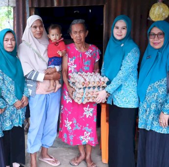 Sentuhan Kasih Tim Penggerak PKK Parepare untuk Balita Stunting