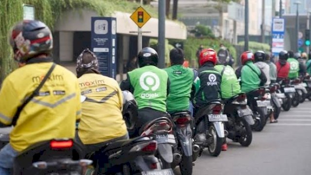 Ilustrasi pengemudi ojek online. (Foto: Internet)