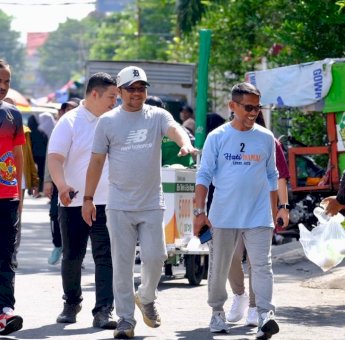 Wabup Gowa Tinjau Langsung Pengelolaan Sampah Selama CFD