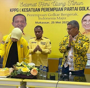Rayakan HUT Ke-23, KPPG Siap Dukung Keberlanjutan Kepemimpinan Golkar Sulsel