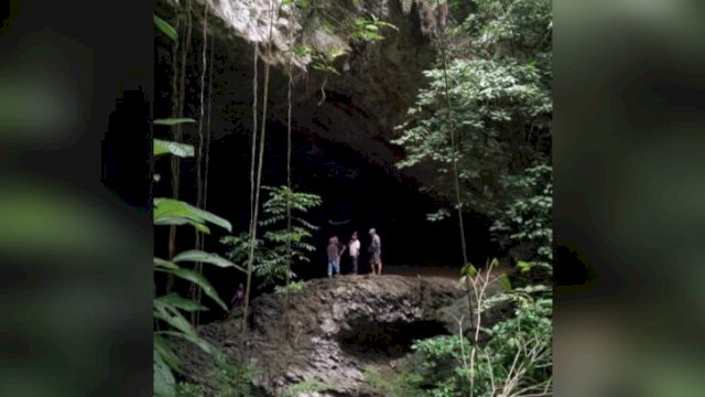 Potensi wisata goa di Desa Sanggulan. (Istimewa)