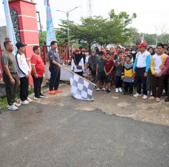 Jalan Sehat Forkopimda Kukar di Muara Badak Gaungkan Gaya Hidup Sehat dan Kebersamaan