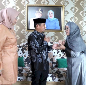 Wali Kota Parepare Tasming Hamid Silaturahmi ke Kediaman Alm. Faisal Andi Sapada