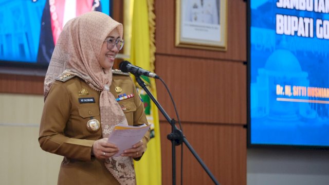 Bupati Gowa Sitti Husniah Talenrang. (Dok. Humas Gowa)