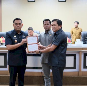 Wawali Hermanto Serahkan Ranperda RPJMD 2025-2029 ke DPRD, Jadi Arah Serius Pembangunan Parepare Lima Tahun ke Depan