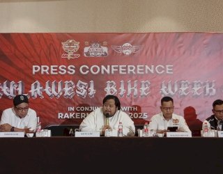 Makassar Tuan Rumah Sulawesi Bike Wike 2025 dan Rakernas HDCI