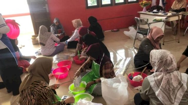 Pelatihan Tata Boga di Desa Loa Kulu Kota. (IST)