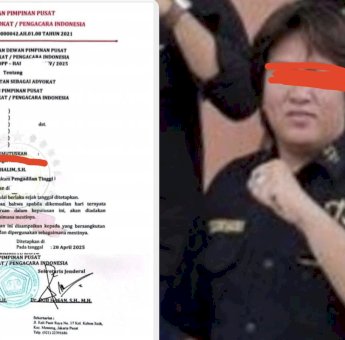 Eks Napi Kasus Pemalsuan Surat Magang di Kotabaru Dikabarkan Akan Disumpah Jadi Advokat Kembali