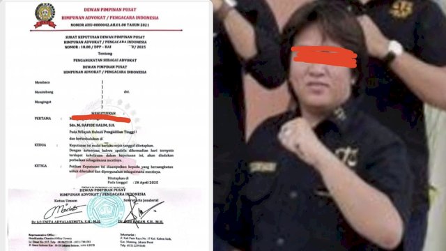 Eks Napi Kasus Pemalsuan Surat Magang di Kotabaru Dikabarkan Akan Disumpah Jadi Advokat Kembali