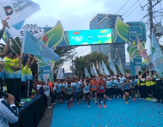 PLN Mobile Run UID Sulselrabar, 2.000 Pelari Diajak Kurangi Emisi Karbon