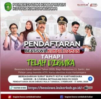 Beasiswa Kukar Idaman Diperketat, Verifikasi Langsung hingga ke Kampus