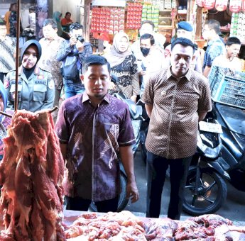 Wali Kota Parepare Tasming Hamid dan Wakilnya Pantau Harga Kebutuhan Pokok Jelang Idul Adha